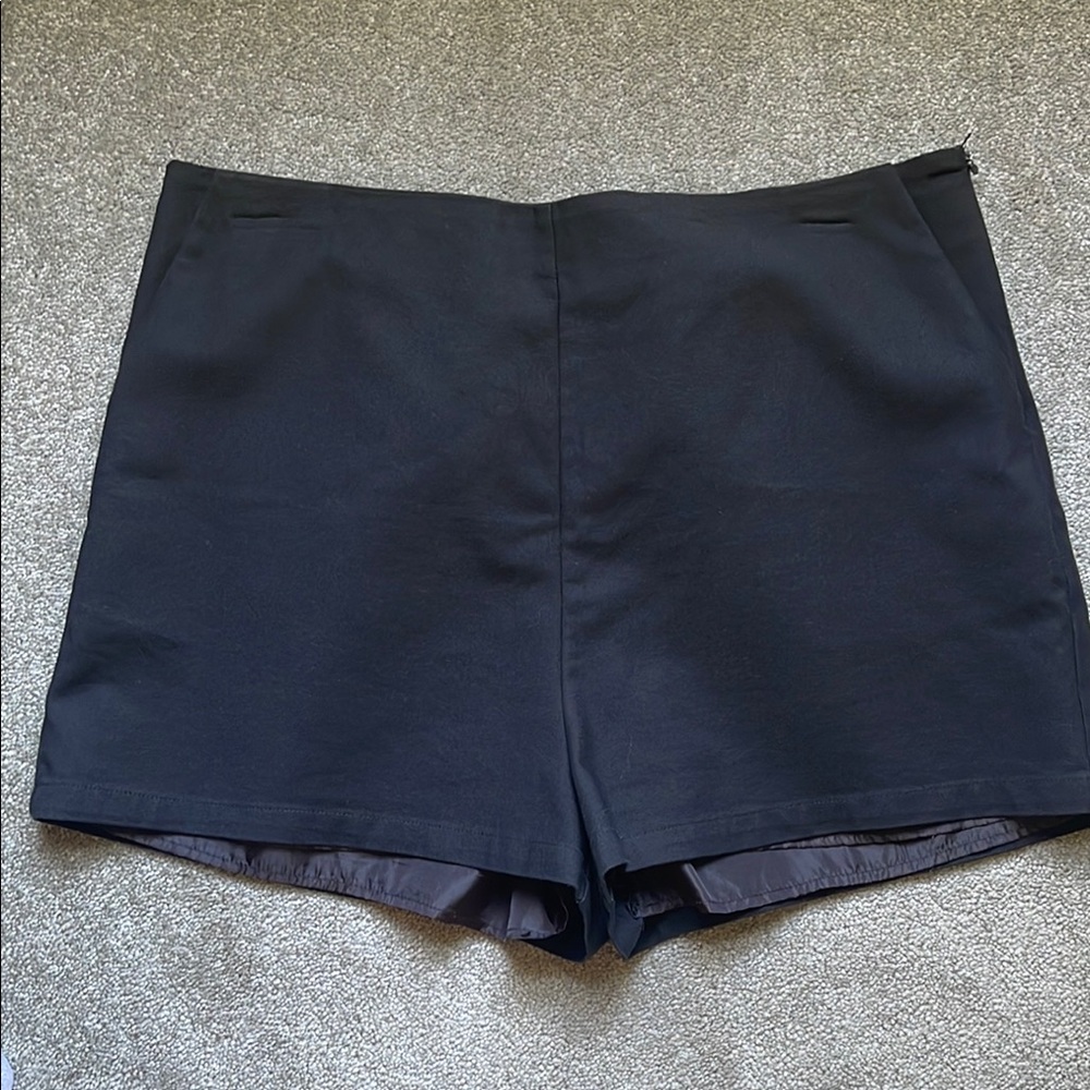 Fashion Nova Black High Waist Shorts